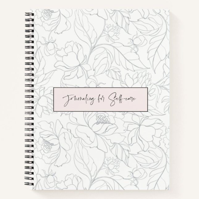 Journalling for Self-Care Women's Journal (Front)