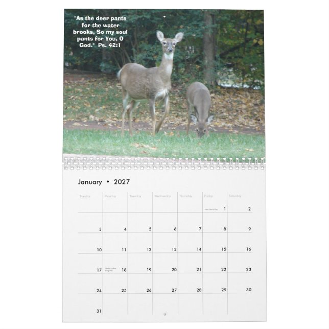 Journey 2012 calendar (Jan 2027)