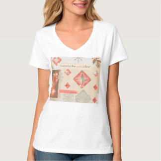 Journey and Warm Light – Vintage Art V-Neck Tee