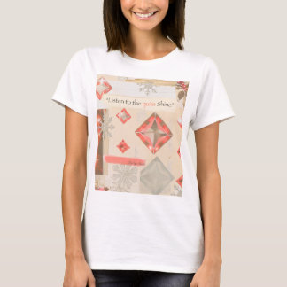 Journey and Warm Light – Vintage Coral Art Tee