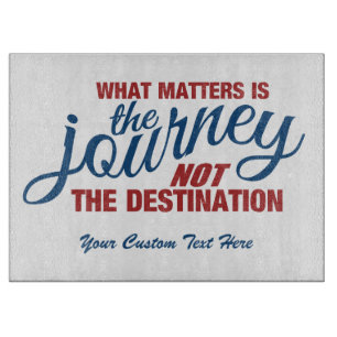 JOURNEY custom cutting board