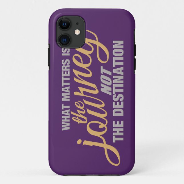 JOURNEY custom iPhone case (Back)