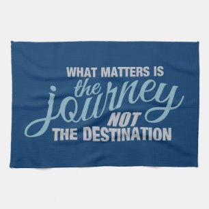 JOURNEY custom kitchen towel