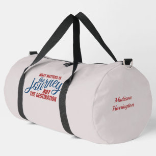 JOURNEY custom name Duffle Bag