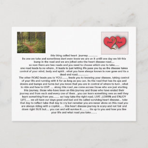 journey heart2heart postcard