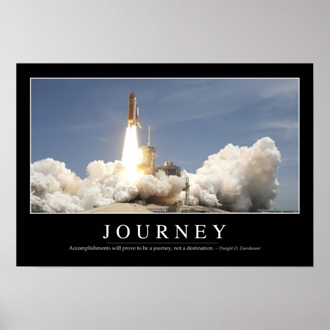 Journey: Inspirational Quote 2 Poster (Front)