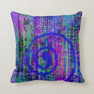 Journey Into My Imagination Abstract Cushion