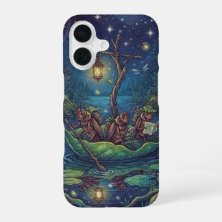 Journey Into the Unknown | Enchanted Night Forest iPhone 16 Case