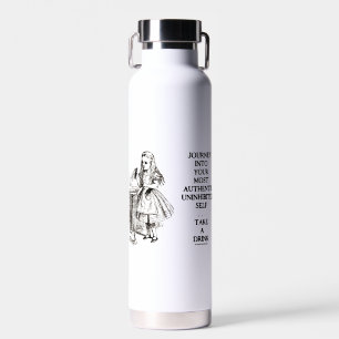Journey Into Your Most Authentic Uninhibited Self Water Bottle