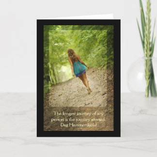 "Journey Inward" Greeting Card