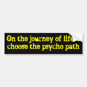 Journey of Life Bumper Sticker