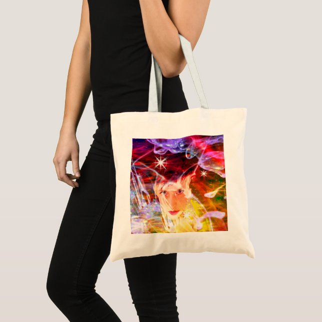 Journey of Light Large Tote Bag (Front (Product))