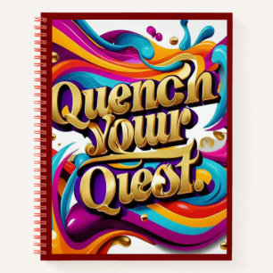 "Journey of Self-Discovery" "Reach New Heights" Notebook