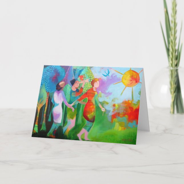 Journey of Sisterhood Greeting Cards (Front)