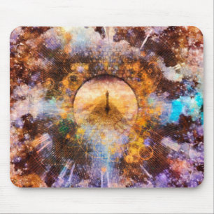 Journey of time mouse mat