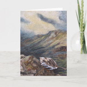 "Journey On" Leaf Greeting Card