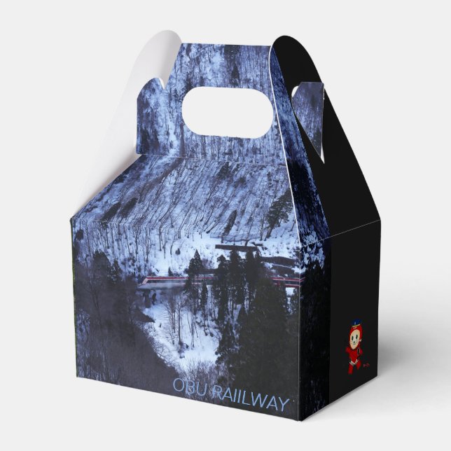 Journey on the Okutake Line Favour Box (Front Side)
