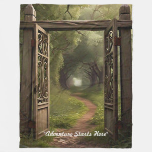 "Journey Onward" Fleece Blanket