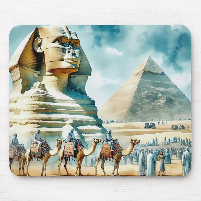 Journey Through Ancient Egypt Mouse Mat (Front)