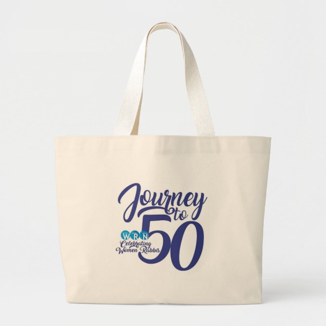 Journey to 50:  Celebrating Women Rabbis Tote Bag (Front)
