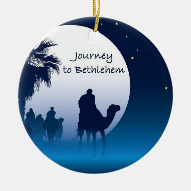 Journey to Bethlehem Ornament (Front)