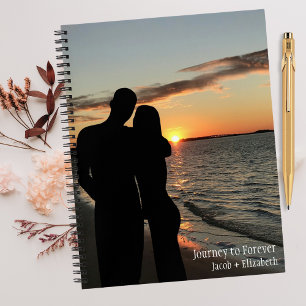 Journey to Forever,Custom Wedding Journal Photo 