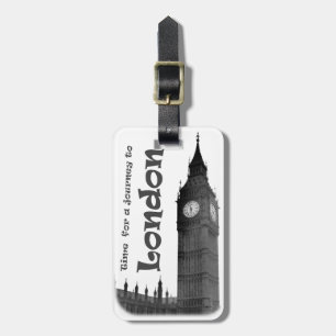 Journey to London Luggage Tag