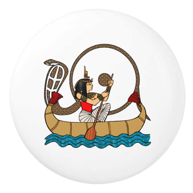 Journey To The Afterlife Ceramic Knob (Front)