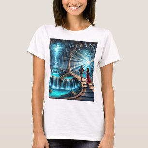 Journey to the Crystal Cave: Path Through Cenote T-Shirt