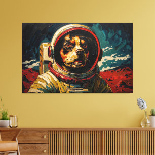 JOURNEY TO THE DOG STAR 12 CANVAS PRINT