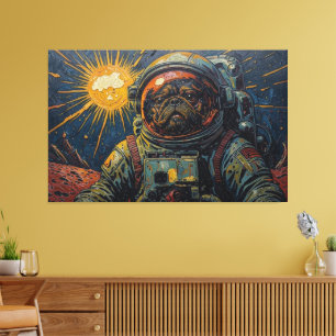 JOURNEY TO THE DOG STAR 3 CANVAS PRINT