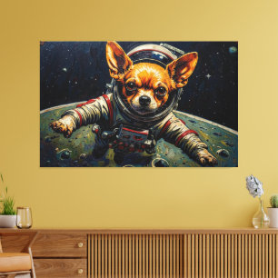 JOURNEY TO THE DOG STAR 4 CANVAS PRINT