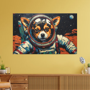 JOURNEY TO THE DOG STAR 5 CANVAS PRINT
