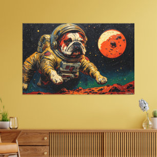 JOURNEY TO THE DOG STAR 8 CANVAS PRINT