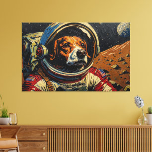 JOURNEY TO THE DOG STAR 9 CANVAS PRINT