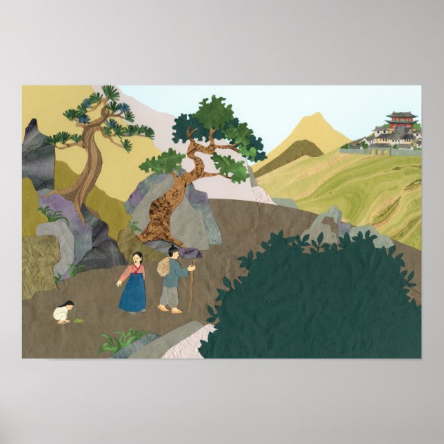 Journey to the Palace from THE TURTLE SHIP Book Poster (Front)