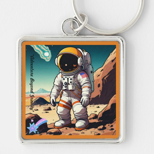 "Journey to the Unknown" Key Ring (Front)