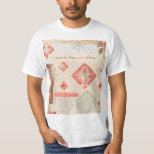 Journey & Warm Light – White Tee