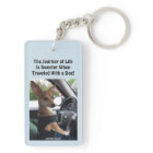 JOURNEY WITH A DOG - keychain