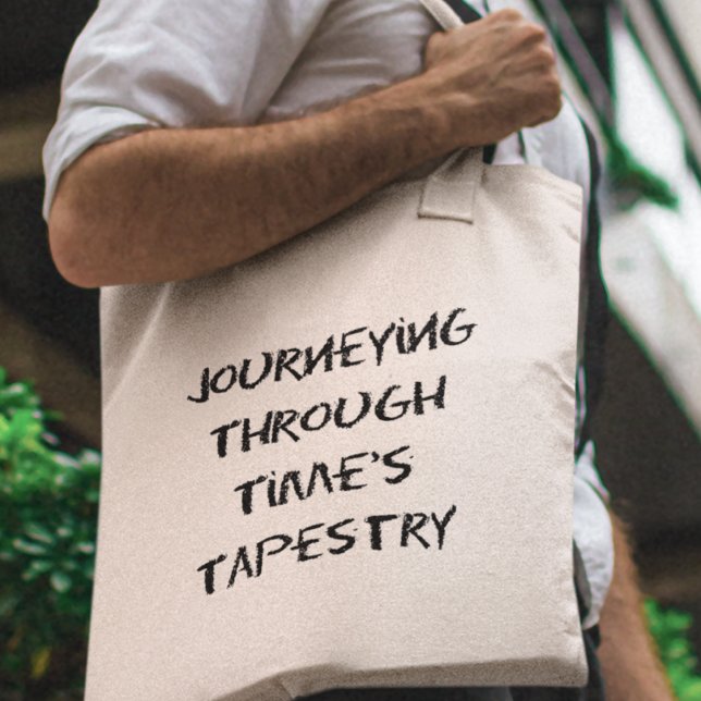 Journeying through time's tapestry History Teacher Tote Bag (Shop now and embark on a journey through the ages!)