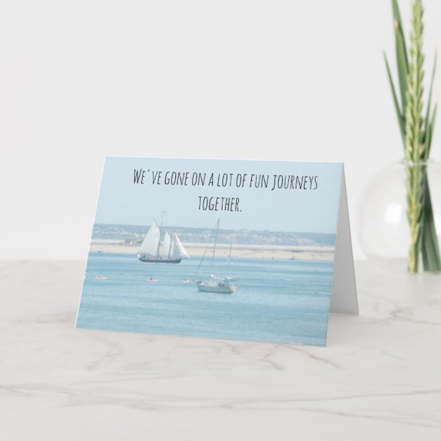 Journeys & Adventures Memories Friendship   Card (Front)