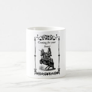 Jousting Knight Coming for your heart Mug
