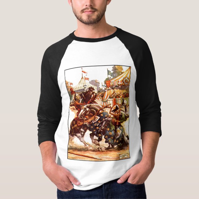Jousting Knights T-Shirt (Front)
