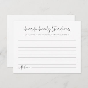 JOVI Modern Family Traditions Enclosure Card