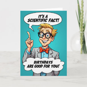 Jovial Birthday Illustration Card