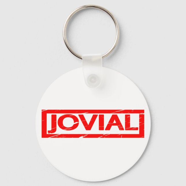 Jovial Stamp Key Ring (Front)