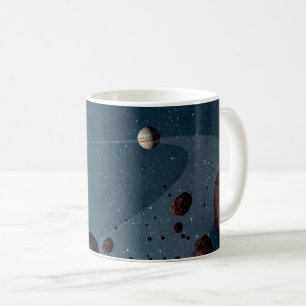 Jovian Trojans Asteroids. Coffee Mug