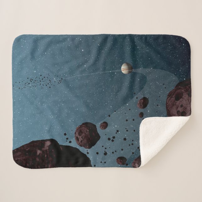 Jovian Trojans Asteroids. Sherpa Blanket (Front (Horizontal))