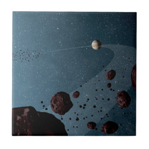 Jovian Trojans Asteroids. Tile