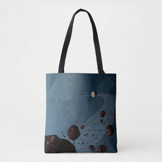 Jovian Trojans Asteroids. Tote Bag (Front)